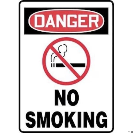 Accuform OSHA DANGER SMOKING CONTROL SIGN NO MTDX020XT MTDX020XT